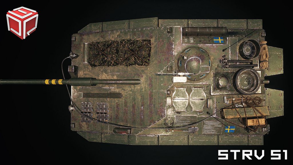 Remodel STRV S1 [1.3.0.1] - WoT mods
