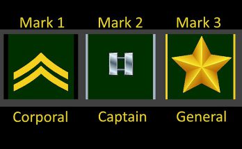 Hawg's Army Rank Mark Of Excellence