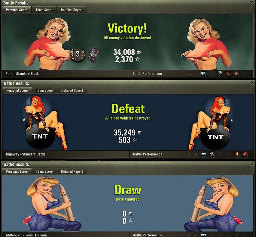 Hawg's Pin Up Girl Battle Results