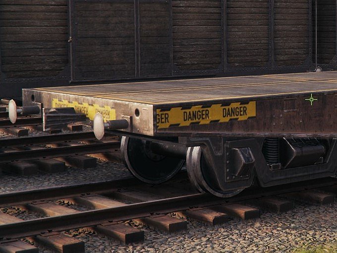 Visible Railway Cars (Colorblind)