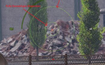 Dispersion Reticle (+ Server reticles & Reticle size)