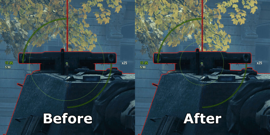 Better Reticle Size