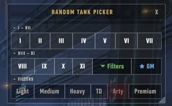 Random Tank Picker