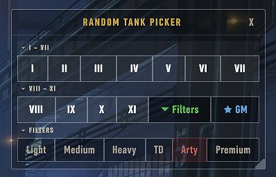 Random Tank Picker